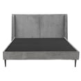 thumbnail image 2 of Box Base Cama Slim Individual + Cabecera Milán Gris oscuro, 2 of 11