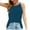 Blue, variant on YYDGH Women's Tank Tops Summer Loose Tanks Casual Sleeveless Blouses Tops Knit Camis Sweater Shirts Blue L