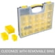 thumbnail image 2 of Set de cajas organizadoras de almacenamiento Stalwart 75-MJ4645102 amarillo/negro, 2 of 6