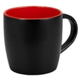 thumbnail image 2 of Paquete con 15 piezas de Taza mate exterior negro e interior color rojo 7 x 8.6, 2 of 3