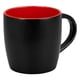 thumbnail image 2 of Paquete con 25 piezas de Taza mate exterior negro e interior color rojo 7 x 8.6, 2 of 3
