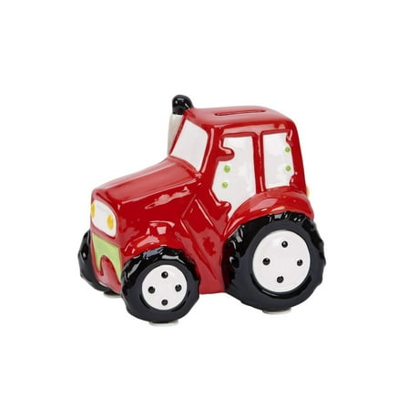Red Truck Bank 5.75" x 5.75" Ceramic