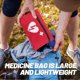thumbnail image 2 of Kit de emergencia, botiquín de primeros auxilios, minibolso, mochila con hebilla, para supervivencia al aire libre y prevención de epidemias, tela para viajes., 2 of 6