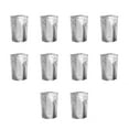 thumbnail image 1 of 10 Pcs Sacs Fermeture à Glissière Lock en Aluminium Refermables Sacs Mylar Debout Pochette de Rangement Tridimensionnelle Bonbons Riz Cuisson 17x4+4, 1 of 8