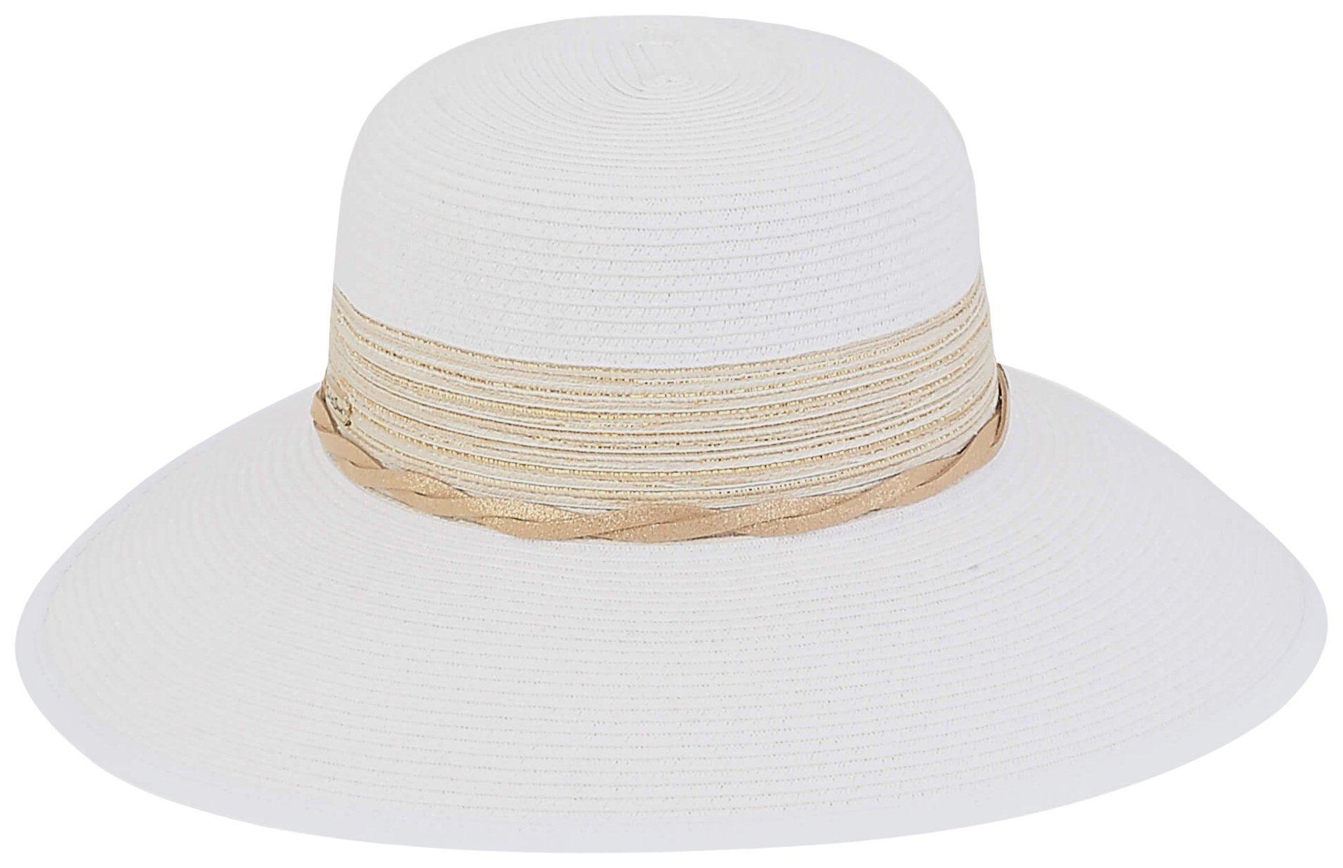 Sand Sun Hat TAN Bead IT PAPERBRAID W 