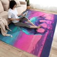 thumbnail image 3 of Farmhouse Horse Rug 2x3 Area Rugs, Horse Rugs for Entryway, Animal Carpet for Bedroom Living Room, Machine Washable Non-Slip Indoor Door Mat, Soft Low Pile Area Rug, Small Decorative Rug d&ip173, 3 of 6