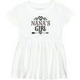 thumbnail image 3 of Inktastic Nana Girl Granddaughter Girls Baby Dress, 3 of 5