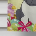 thumbnail image 4 of Caroline's Treasures BB6012CHF Easter Eggs French Bulldog Black White Flag Canvas House Size , Large, multicolor, 4 of 4