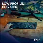 Logitech G915 X LIGHTSPEED Tactile Full-Sized Wired Gaming Keyboard