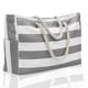 thumbnail image 1 of Bolso de playa grande con cremallera, bolso de natación impermeable, bolso de playa, bolso de playa familiar XL con cremallera, bolso de compras grande, bolso de deporte para mujer, bolso, 1 of 5