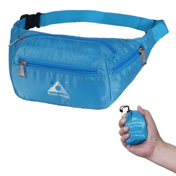 PLAYKING Outdoor Ultralight Foldable Waist Bag Water Resistant
