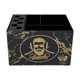 thumbnail image 1 of Estante para tijeras de peluquería Strade Fareast Limited caja de almacenamiento negro y dorado, 1 of 8