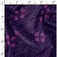 thumbnail image 6 of Soimoi Polyester Fleece Blue Fabric By the Yard - 56 Inch Wide - Stripe & Floral Pattern Textile - Modern and Chic Patterns for Trendy Apparel Printed Fabric, 6 of 6