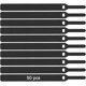 thumbnail image 1 of Set Of 50 Adjustable Reusable Cable Ties, Cable Ties, Ties Straps Black 10mm X 120mm, 1 of 5