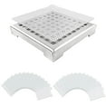 thumbnail image 1 of Toystoory Juego de pegatinas de filtro de drenaje de suelo, adhesivo de colador antibloqueo para atrapar el pelo de tela no tejida pequeña Juegos de accesorios de baño, 1 of 6