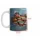 thumbnail image 3 of Taza de Cerámica con Estantería de 350 Ml | Vaso para Cepillo de Dientes Estilo Pareja | Vaso de Plástico Sin Bpa | Resistente, 9,5 Cm de Diámetro y 8 Cm de Altura | Multiusos: Hogar, Oficina, Gimnas, 3 of 5