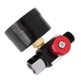 thumbnail image 3 of Manómetro para pistola pulverizadora, 1/4'' BSP, regulador de aire para pistola pulverizadora automática, diseño revolucionario, 3 of 6