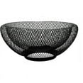 thumbnail image 3 of Fruit Bowl Black Fruit Basket Metal Bowl Black Metal Basket Decorative Bowl Black Fruit Bowl Modern Fruit Bowl Fruit Basket Wire Basket Round For Fruit, Vegetable Storage, Kitchen, Decoration, 3 of 5