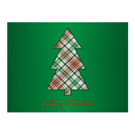 

TANGNADE Table Mat Christmas Table Mat Hotel Tableware Mat Printed Table Mat