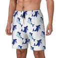 thumbnail image 2 of Fotbe Party Shark Cute Men’s Swim Trunks Quick Dry Swim Shorts Board Shorts with Mesh Lining-X-Large, 2 of 9