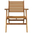 thumbnail image 2 of vidaXL Garden Chairs 2 pcs Solid Acacia Wood, 2 of 5