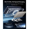 thumbnail image 4 of ESR Magnetic Phone Case for iPhone 17 Pro, Compatible with MagSafe, Camera Control, Shockproof Military-Grade Protection, Clear, 4 of 7