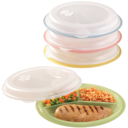 Divided Plates And Food Storage Containers