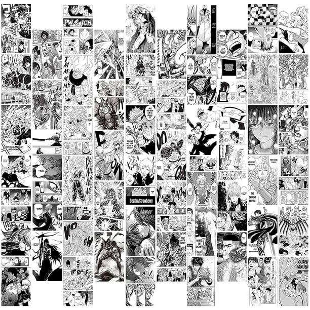One Piece Manga Anime Version 3 Block Giant Wall Art Poster