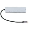 thumbnail image 2 of Concentrador USB multipuerto, concentrador USB C para 6 computadoras portátiles, divisor USB de alto rendimiento, 2 of 12