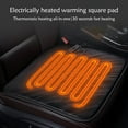 thumbnail image 3 of Sidaley Cojín de asiento con calefacción plegable para sofá, almohadilla para silla con calefacción eléctrica, 3 ajustes de temperatura Ventana automotriz Gris, 3 of 6