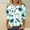 Fall tops for women 3/4 sleeve-Multicolor, variant on Fall !The Cozy Rose 3/4 Sleeve Shirts for Women Plus Size On Women's Printed Round Neck Three Quarter Sleeve 3/4 Sleeve T-Shirt Loose Multicolor L