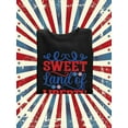 thumbnail image 3 of Sweet Land Of Liberty Banner Sweatshirt Women -Image by Shutterstock, Female Large, 3 of 4
