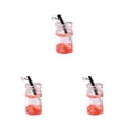 thumbnail image 1 of Matsuzay Llavero con forma de fruta, llavero decorativo con mano de obra, colgante de botellas de fresa, llavero multifuncional Type4 NO4, 1 of 6