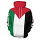 thumbnail image 2 of Nueva sudadera con capucha unisex 3D con la bandera palestina en contra de la guerra, con estampado 3D, para hombres y mujeres, estilo casual, estilo Harajuku, talla europea, 2 of 4