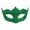 Green, variant on Mskk Glitter Masquerade Mask for Women, Venetian Scalloped Half‑Face Mask Halloween Mardi Gras Carnival Costume Ball Cosplay Accessory for Night Event, Multiple Color Options, Purple