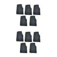 thumbnail image 4 of Methold Cámara envuelve negro portátil resistente al desgaste diseño distintivo profesional pieza de repuesto antideslizante carcasa de goma 5 piezas 2piezas, 4 of 5