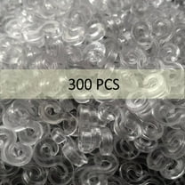 coappsuiop home textile storage s clip 300 pcs for loom rubber band for diy bracelet making refill kit