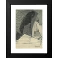 thumbnail image 2 of Louis Marcoussis 11x14 Black Modern Framed Museum Art Print Titled - Tomb of Aurelia (Drawings for Aurelia), 2 of 5
