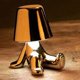 thumbnail image 1 of Bedside Touch Control Table Lamp, Thinker Golden Man Statue LED Table Lamp, USB Rechargeable, 3-Speed Dimmer, Home Living Room Office Decorative Table, 1 of 4