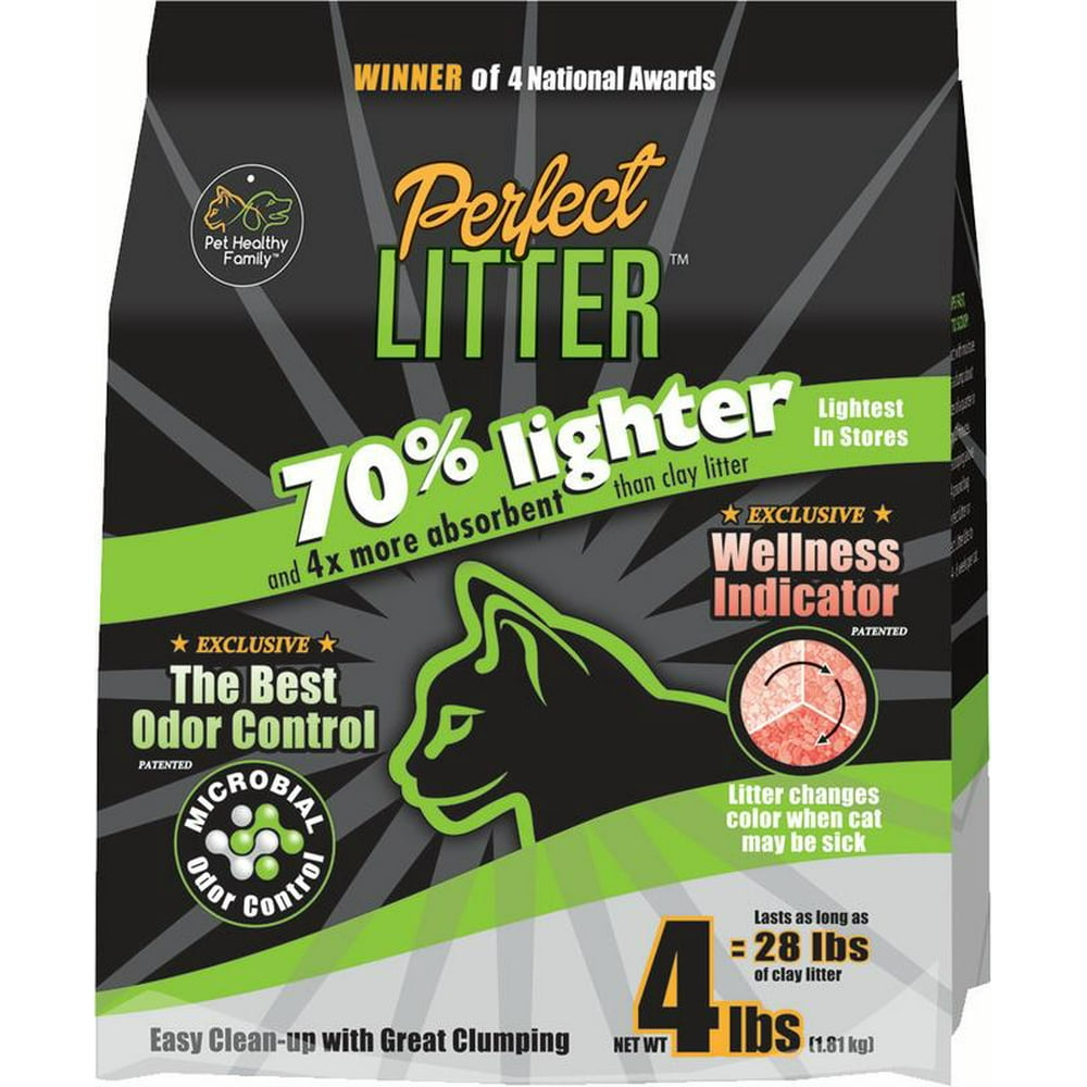 Perfect Litter Alert with Wellness Indicator Cat Litter, 4 lb