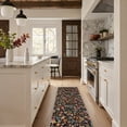 thumbnail image 4 of KUETH 5X7 Vintage Floral Area Rugs Machine Washable Rugs for Living Room, Non Slip Flat Pile Rug with Rubber Backing, Boho Rug for Entryway Bedroom Dining Room Home Office, 4 of 5