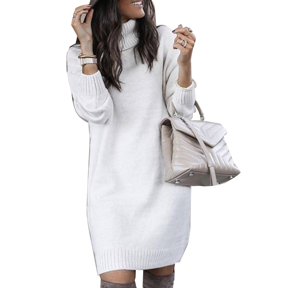 long sleeve warm dress