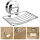 thumbnail image 1 of Suction Cup Soap Dish 304 Stainless Steel Sponge Holder Durable Storage Tray for Bathroom and Kitchen without, 1 of 5