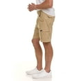 thumbnail image 2 of Canada Weather Gear Men’s Cargo Shorts – Relaxed Fit with Utility Pockets  Elastic Waistband – Lightweight Summer Shorts, 2 of 11
