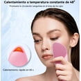 thumbnail image 2 of Cepillo Facial Limpiador Facial Electrico Silicona Recarga Modelo Rosa, 2 of 4