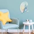 thumbnail image 5 of Letrero de metal para decoración de pared de Disney Lilo and Stitch Surfing, 5 of 5