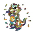 thumbnail image 2 of Rompecabezas de animales de para adultos rompecabezas de bricoje cada pieza es rompecabezas en apariencia de Animal regalos de Navidad para L Marmota L perfecl Rompecabezas de madera, 2 of 8