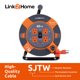 thumbnail image 2 of Carrete De Cable Link2Home Cable De Extensión De 60 Pies 4 Tomas De Corriente - Cable Sjtw De 14 Awg. Cable De Alimentación Resistente Y De Alta Visibilidad., 2 of 5