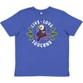 thumbnail image 3 of Inktastic Live Love Toucans Youth T-Shirt, 3 of 5