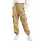 thumbnail image 4 of Pantalones deportivos largos para niños, 3 piezas, color sólido, cintura elástica con bolsillos laterales, ajustados, de poliéster, 4 of 5